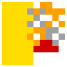 Flag: Vatican City Emoji 🇻🇦 image - SerenityOS style