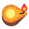 Lâmpada Diya Emoji 🪔 image - Microsoft Classic 2D style