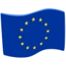 Flag: European Union Emoji 🇪🇺 image - Facebook Messenger (2016) style