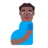 Pregnant Man: Medium-Dark Skin Tone