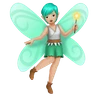 Fairy: Medium-Light Skin Tone Emoji 🧚🏼 image - Huawei Harmony OS style