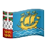 Flag: St. Pierre & Miquelon Emoji 🇵🇲 image - Apple style