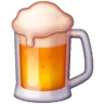 Jarro de cerveza Emoji 🍺 image - Samsung style
