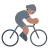 Person Biking: Medium Skin Tone
