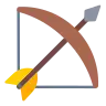 弓箭 Emoji 🏹 image - Tossface style