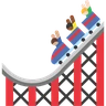 Achterbahn Emoji 🎢 image - Skype style