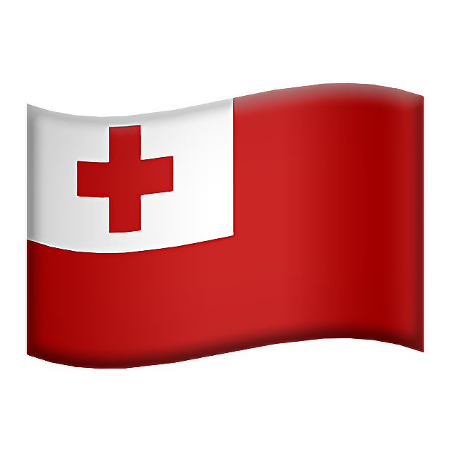 Flag: Tonga