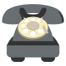Emoji Fekete telefon ☎ image - EmojiTwo style