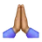Folded Hands: Medium Skin Tone