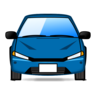 Automobile à l’approche Emoji 🚘 image - Emojidex style