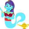 Woman Genie Emoji 🧞‍♀️ image - Skype style