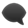 Left Speech Bubble
