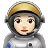 Woman Astronaut: Light Skin Tone