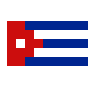 Flag: Cuba Emoji 🇨🇺 image - SerenityOS style