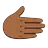 Rightwards Hand: Medium-Dark Skin Tone