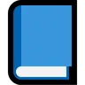 Blue Book Emoji 📘 image - Microsoft Windows 10 Segoe UI Emoji style