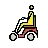 Man In Motorized Wheelchair