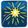 花火 Emoji 🎆 image - Facebook Messenger (2016) style