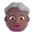 Older Person: Medium-Dark Skin Tone
