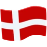 Flag: Denmark Emoji 🇩🇰 image - Facebook Messenger (2016) style