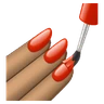 Nail Polish: Medium Skin Tone Emoji 💅🏽 image - Huawei Harmony OS style