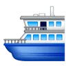 नौका Emoji ⛴ image - Samsung style