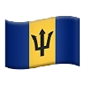 Flag: Barbados Emoji 🇧🇧 image - Apple style