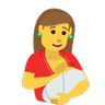 哺乳 Emoji 🤱 image - Skype style