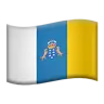 Flag: Canary Islands Emoji 🇮🇨 image - Apple style