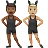 Men With Bunny Ears: Medium-Dark Skin Tone, Medium-Light Skin Tone