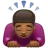 Person Bowing: Medium-Dark Skin Tone