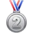 दूसरा स्थान पदक