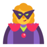 Woman Supervillain Emoji 🦹‍♀️ image - Microsoft Classic 2D style