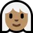Woman: Medium Skin Tone, White Hair