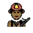 Firefighter: Medium-Dark Skin Tone