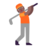 Person Golfing: Medium-Dark Skin Tone