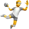 Person Playing Handball