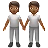 People Holding Hands: Medium-Dark Skin Tone