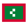 Flag: Maldives Emoji 🇲🇻 image - SerenityOS style