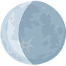 Símbolo de luna menguante Emoji 🌘 image - Facebook Messenger (2016) style