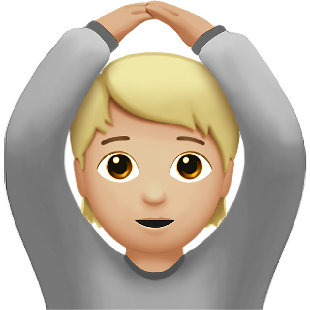 Person Gesturing Ok: Medium-Light Skin Tone