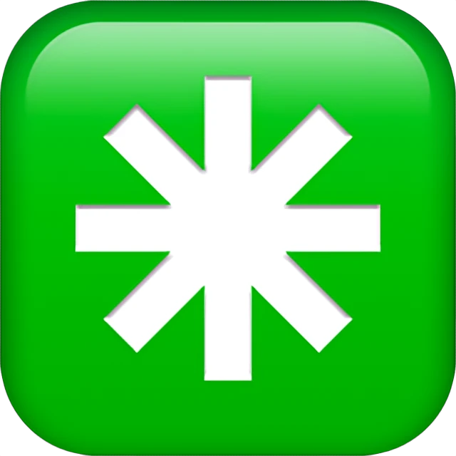 ✳ - Eight-Spoked Asterisk Emoji Meaning, Copy and Paste