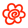 White Flower Emoji 💮 image - SoftBank style