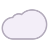 Bulut Emoji ☁ image - Microsoft Classic 2D style