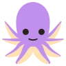 Pieuvre Emoji 🐙 image - EmojiTwo style