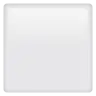 White Large Square Emoji ⬜ image - WhatsApp style