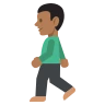 Person Walking: Medium-Dark Skin Tone Emoji 🚶🏾 image - EmojiTwo style