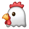 Эмодзи Курица 🐔 image - Samsung style