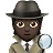 Detective: Dark Skin Tone