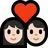 Couple With Heart: Light Skin Tone